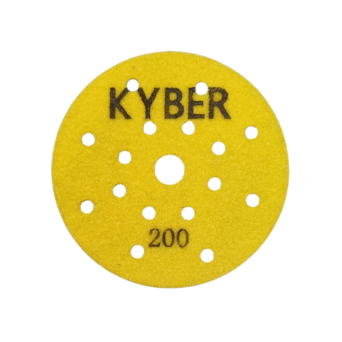 Diamond Polishing Pads 125mm (5 inch) 200 Grit