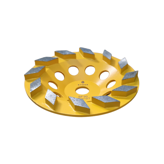 Diamond Cup Wheel 180mm (7 inch) 30 Grit