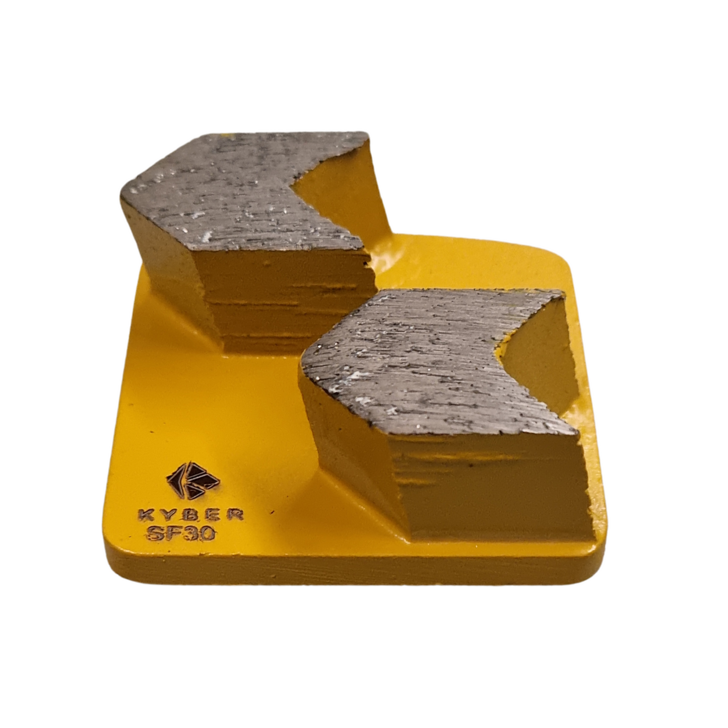 Kyber Redi-Lock Double Arrow 30 Grit Diamond Grinding Shoe for concrete