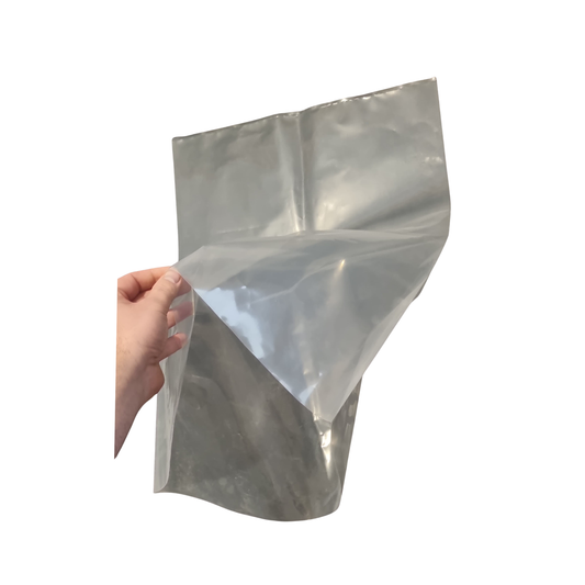 LDPE Heavy Duty Strong Polythene Concrete Rubbish Bags 90cm x 60cm (120 um) 30 Pack