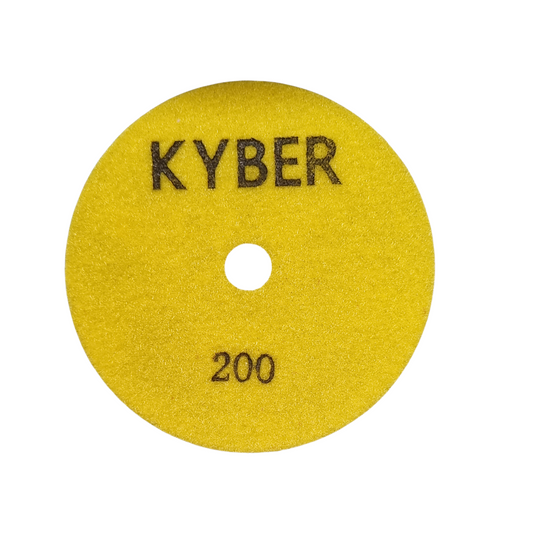 Diamond Polishing Pads 125mm (5 inch) 200 Grit