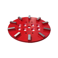 Rectangle 10 Segment Plate 250mm (10 inch) 30 Grit