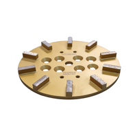 Rectangle 10 Segment Plate 250mm (10 inch) 30 Grit