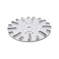Turbo 10 Segments Plate 250mm (10 inch) Very Hard Concrete 30 Grit