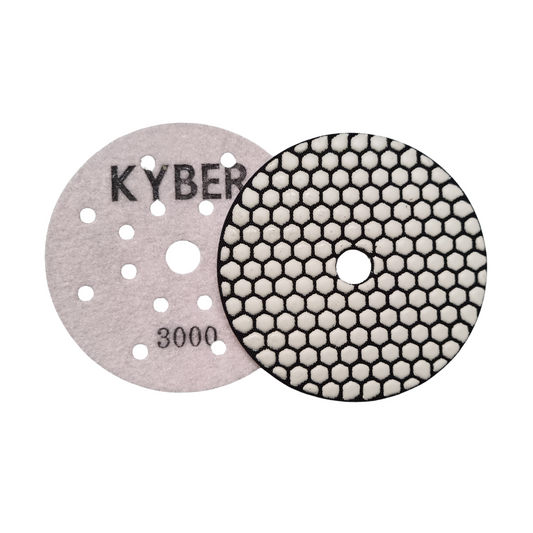Diamond Polishing Pads 125mm (5 inch) 3000 Grit