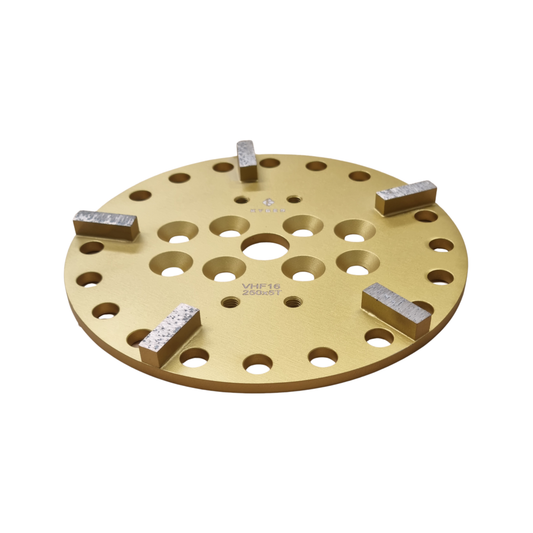 Rectangle Plate 5 Segments 250mm (10 inch) 16 Grit