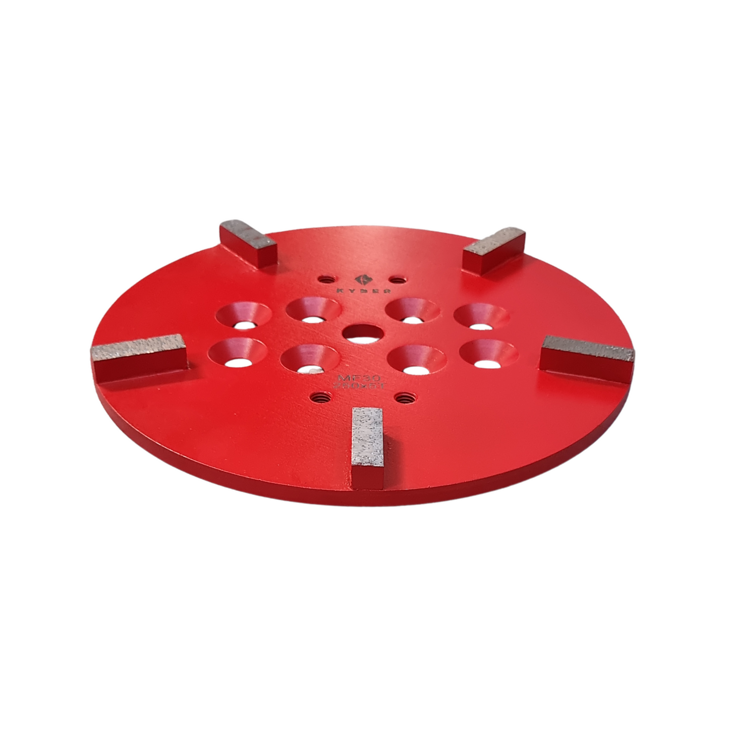 Rectangle Plate 5 Segments 250mm (10 inch) 30 Grit