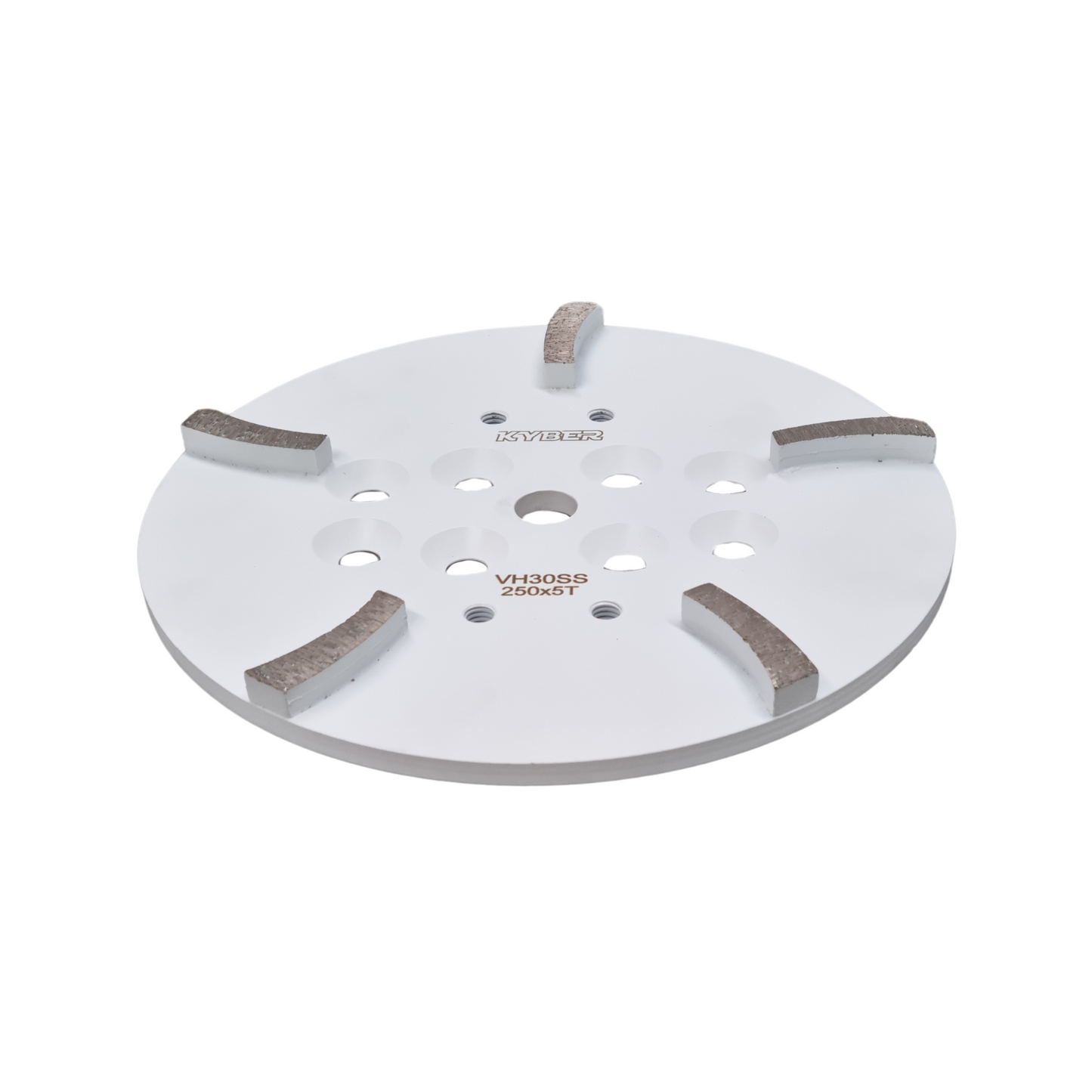 Turbo 5 Segments Plate 250mm (10 inch) Very Hard Concrete 30 Grit