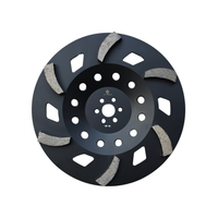 Meteor Turbo Disc 6 segment 250mm (10") 16 Grit