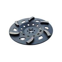 Meteor Turbo Disc 6 segment 250mm (10") 16 Grit
