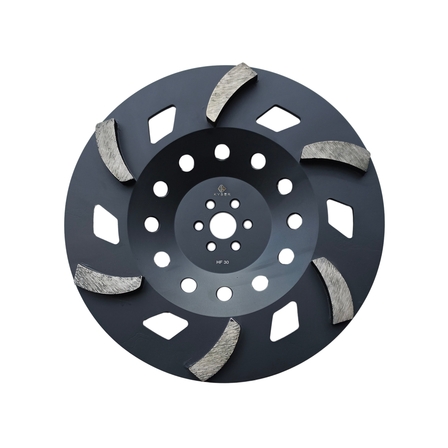 Meteor Turbo Disc 6 segment 250mm (10") 30 Grit