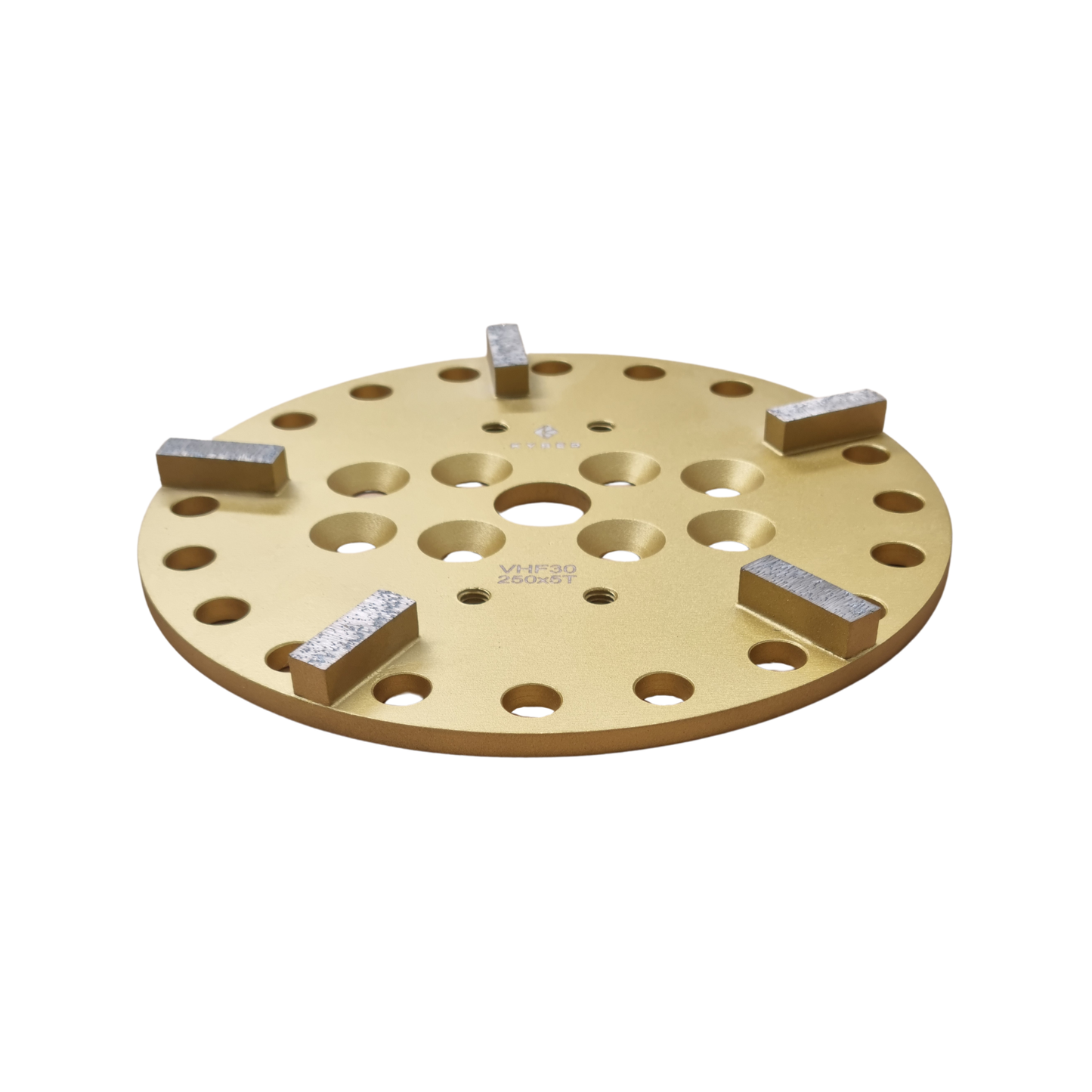 Rectangle Plate 5 Segments 250mm (10 inch) 30 Grit