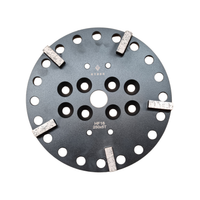 Rectangle Plate 5 Segments 250mm (10 inch) 16 Grit