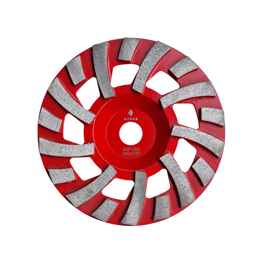 Satellite Turbo Flat Wheel 180mm (7 inch) 120 Grit