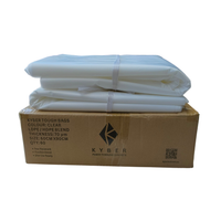 Kyber Tough Bags - Strong LDPE/HDPE Concrete Rubbish Bags 90cm × 60cm (70µm) Pack of 60