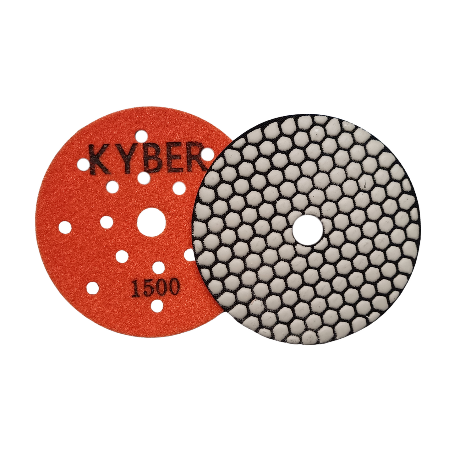 Diamond Polishing Pads 125mm (5 inch) 1500 Grit