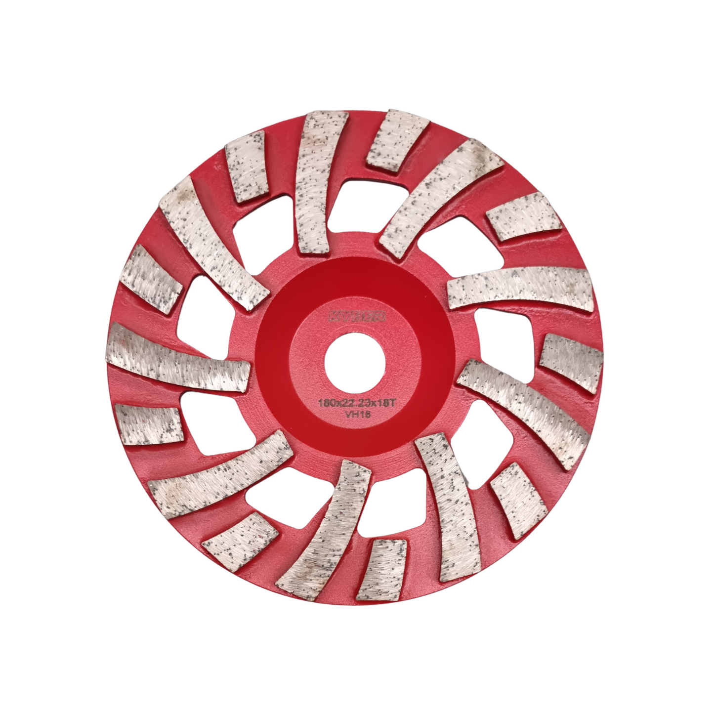 Satellite Flat Wheel 180mm (7 inch) 16 Grit Extra Soft (Very Hard Floor)