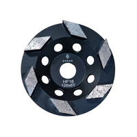 Diamond Shaped Cup Wheel 125mm (5 inch) 16 Grit