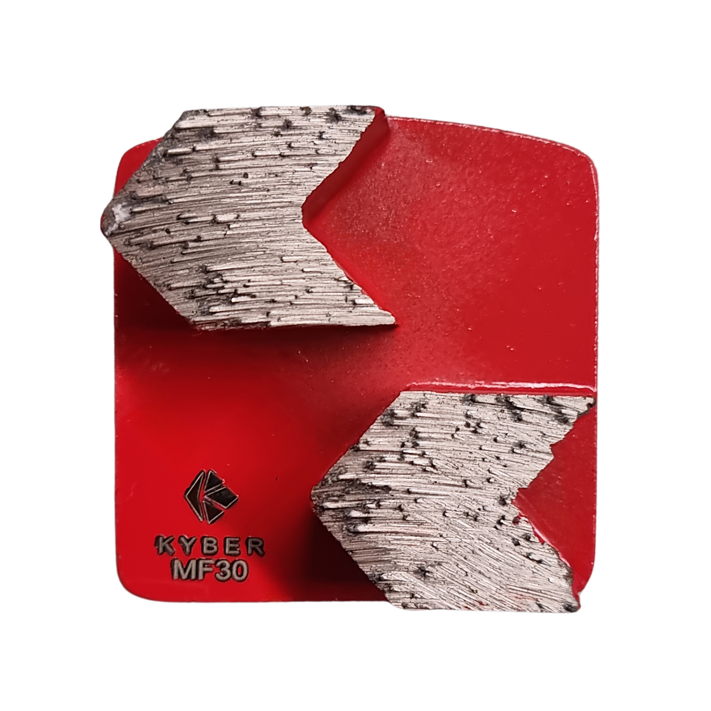 Kyber Redi-Lock Double Arrow 30 Grit Diamond Grinding Shoe for concrete
