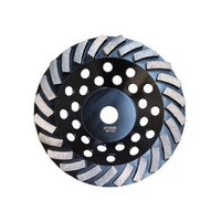 Fan Segments 180mm (7 inch) 120 Grit Soft Bond (Hard Concrete)