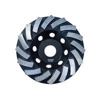 Fan Segments 125mm (5 inch) 120 Grit Soft Bond (Hard Concrete)