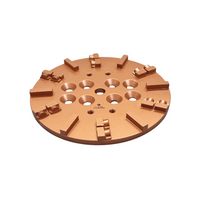 PCD Plate 250mm Heavy Duty (10 inch) Glue Removal PCD With Control Segments