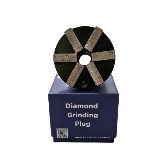 Rectangle Grinding plug Hard Concrete Soft Bond 16 Grit