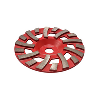 Satellite Flat Wheel 180mm (7 inch) 30 Grit