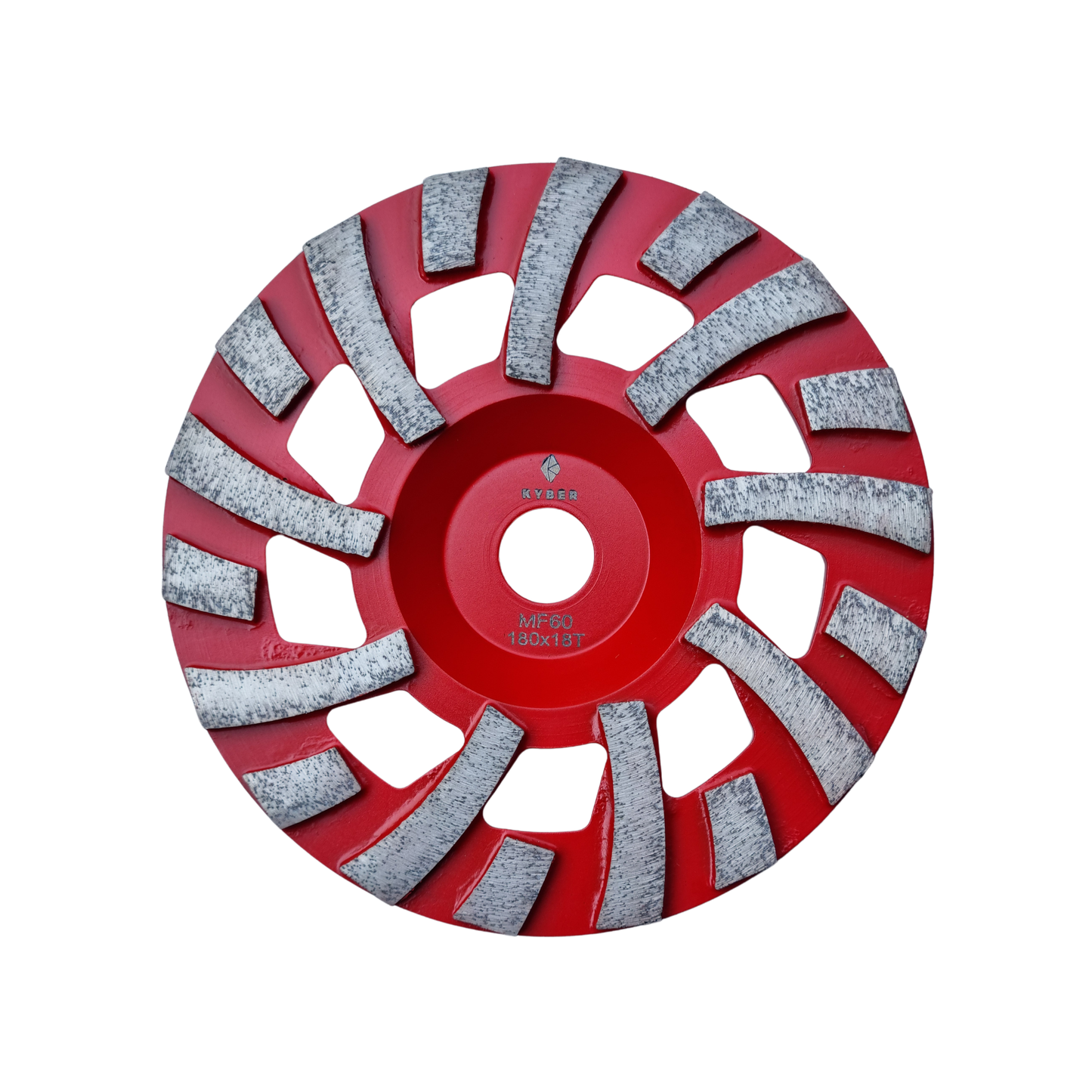 Satellite Turbo Flat Wheel 180mm (7 inch) 60 Grit