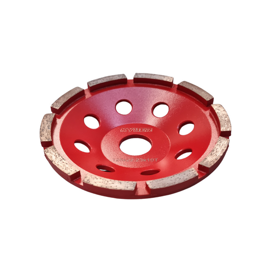 Single Row 125mm (5 inch) 30 Grit Soft Bond (Hard Concrete)