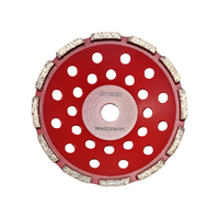 Single Row Wheel 180mm (7 inch) 30 Grit Soft Bond (Hard Concrete)