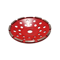 Single Row Wheel 180mm (7 inch) 30 Grit Soft Bond (Hard Concrete)