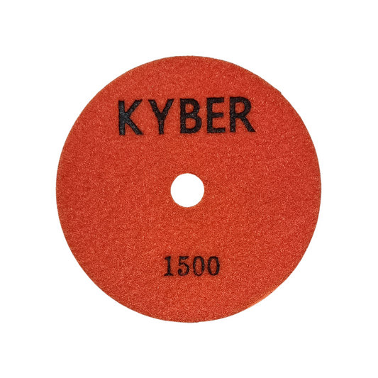 Diamond Polishing Pads 125mm (5 inch) 1500 Grit